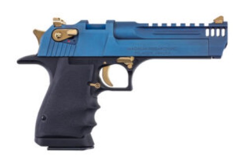 MAGNUM RESEARCH Desert Eagle L5 .44 Magnum 5in 8rd Carbo Blue PVD/Black Single-Action Pistol (DE44L5CBG)