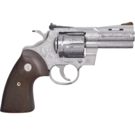 COLT'S MANUFACTURING Python .357 Mag 6rd 3in Engraved Revolver (PYTHONSP3WSSE)