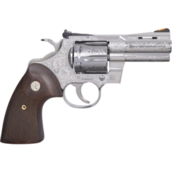 COLT'S MANUFACTURING Python .357 Mag 6rd 3in Engraved Revolver (PYTHONSP3WSSE) COLT'S MANUFACTURING Python .357 Mag 6rd 3in Engraved Revolver (PYTHONSP3WSSE)