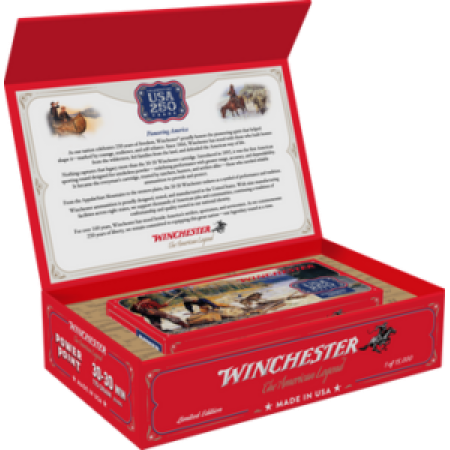 WINCHESTER AMMO 250th Anniversary Edition .30-30 Win 170Gr Power Point 20rd Box Rifle Ammo (X3030250)