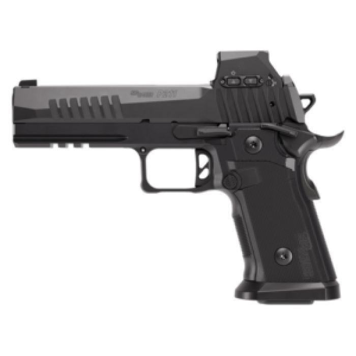 SIG SAUER P211-GT5 9mm 5in 17rd/21rd Mags Black Single-Action Pistol with ROMEO-X SIG-LOC PRO (211F-9-GT5-RXSL)