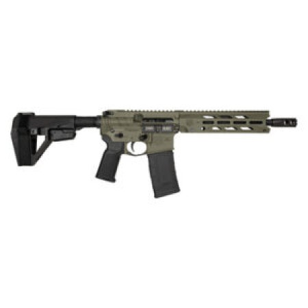 DIAMONDBACK FIREARMS DB15 Obsidian 300 Blackout 10.5in 30rd Olive Drab Green Semi-Auto AR Pistol (DBF1984B101)