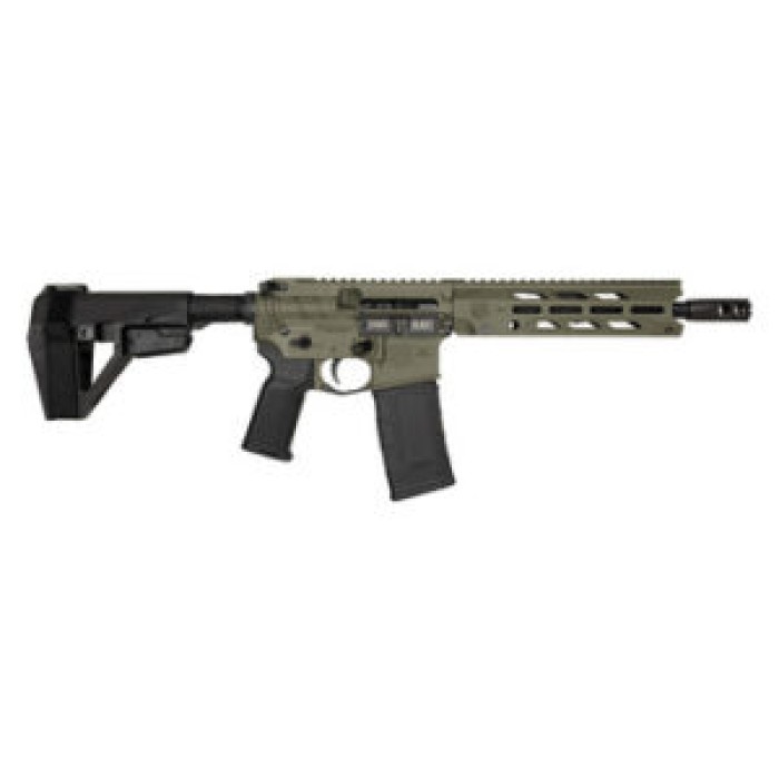 DIAMONDBACK FIREARMS DB15 Obsidian 300 Blackout 10.5in 30rd Olive Drab Green Semi-Auto AR Pistol (DBF1984B101)