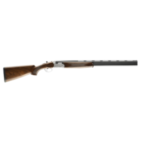 Beretta USA J686F2026 686 Silver Pigeon I 20 Gauge 3" 2rd 26" Blued Over/Under Vent Rib Barrel,  Silver Engraved Receiver, Fixed Grade II Walnut Wood Stock,  Right Hand