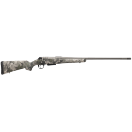 Winchester Repeating Arms 535800212 XPR Extreme 243 Win 3+1 22" Tungsten Cerakote Fluted Threaded Barrel & Drilled & Tapped Steel Receiver, Fixed TrueTimber VSX Synthetic Stock