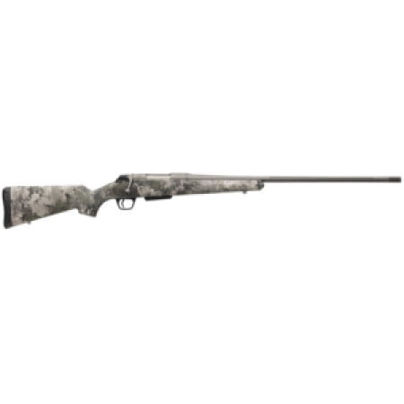 Winchester Repeating Arms 535800299 XPR Extreme 308 Win 3+1 24" Tungsten Cerakote Fluted Threaded Barrel & Drilled & Tapped Steel Receiver, Fixed TrueTimber VSX Synthetic Stock