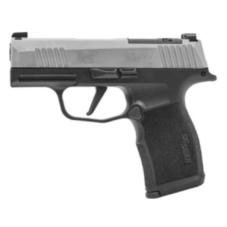 Sig Sauer 365X9SXR3P P365X  Micro-Compact Frame 9mm Luger 12+1 3.10" Steel Barrel, Stainless Steel Optic Ready/Serrated Slide, Black Stainless Steel Frame w/Accessory Rail, Polymer Grip