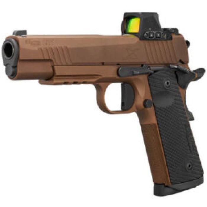 1911 X-FULL EMPER SCORP 45ACP 5''BBL (2)8RD MAG W/ROMEO-X COY