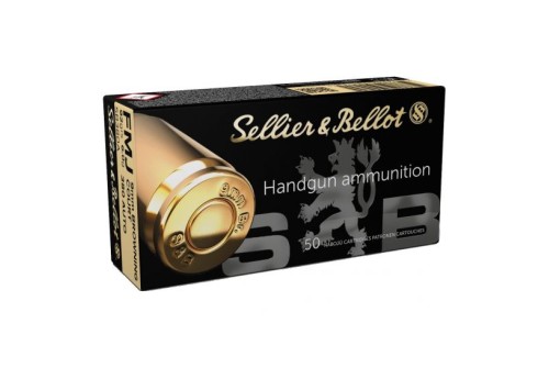 Sellier & Bellot 380 Auto/ACP 92gr FMJ  Ammunition 50rds- SB380A