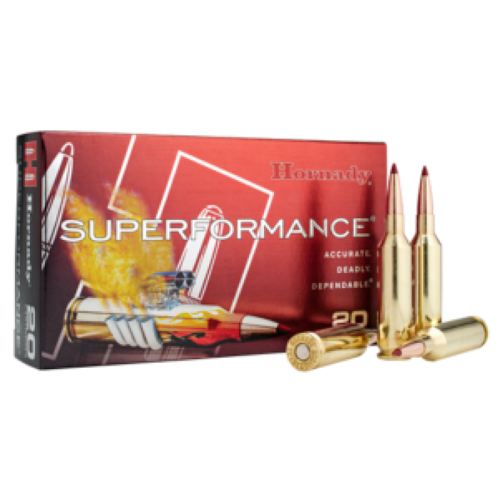 Hornady 83413 Superformance  22Creedmoor 65gr CX 20 Per Box/10 Case