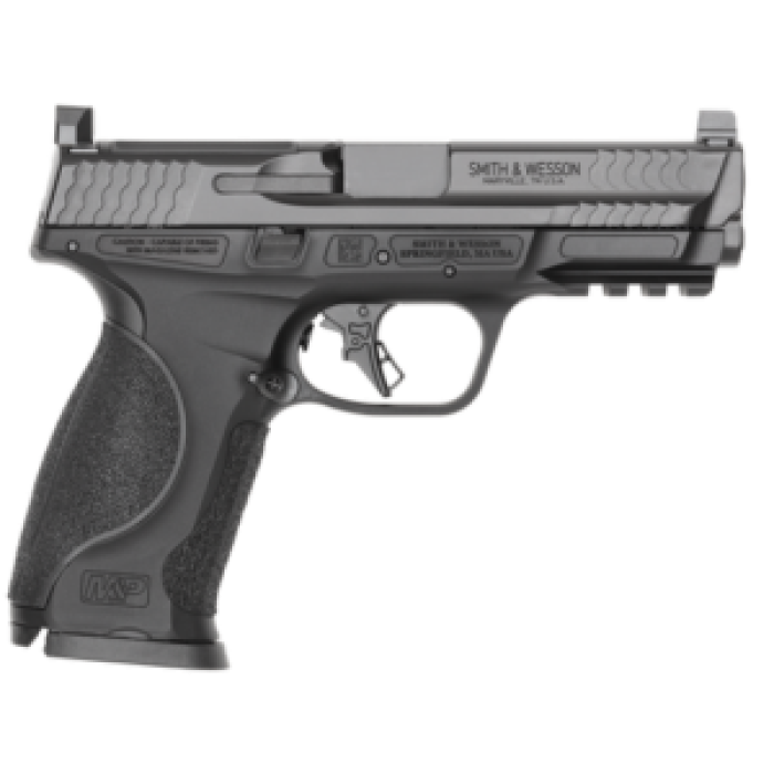 SMITH & WESSON M&P 9 M2.0 Metal 9mm 4.25in 17rd Acro Cut Black Striker-Fired Pistol (14792)