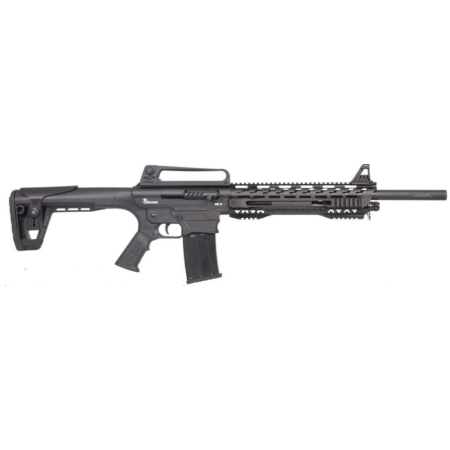 Armelegant Ang-10 Semi Automatic Shotgun - Black 12Ga 20" Barrel