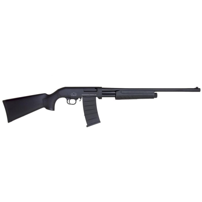 Black Aces Tactical M Series Pump Shotgun - Black 12 Gauge 24" Barrel Synthetic Furniture BATP24S