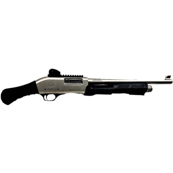 Black Ace Tactical Pro Series X Pump Shotgun 12 Ga. 18.5 In. Two Tone 3 In. RH BATPSXPSN