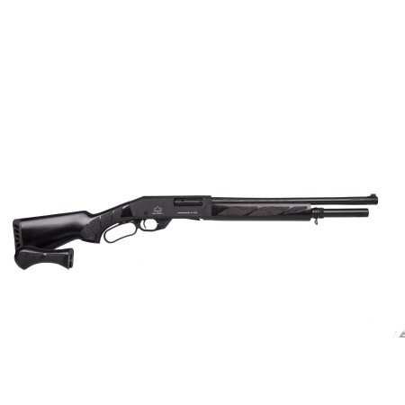 Black Aces Tactical Pro Series L Lever Action Shotgun - Black | 12ga | 18.5" Barrel | Black Furniture