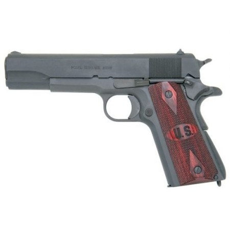 AUTO-ORDNANCE 1911A1 45ACP 5 WOOD GRIPS WWII PARKERIZED 1911PKZSEW