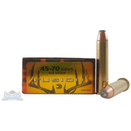 Federal 45-70 Government 300gr Fusion Ammunition 20rds  - F4570FS1