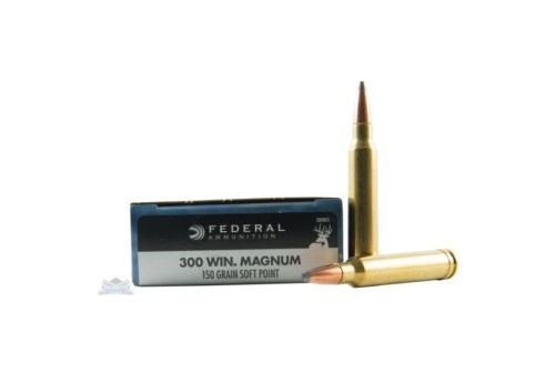 Federal 300 Winchester Magnum 150gr SP Power-Shok Ammunition 20rds - 300WGS