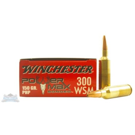 Winchester 300 WSM 150gr PowerMax Bonded Ammunition 20rds - X300SBP