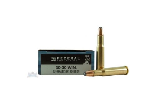 Fed Ammo Power-shok 30-30 Win. - 170gr. Rn 20-pack