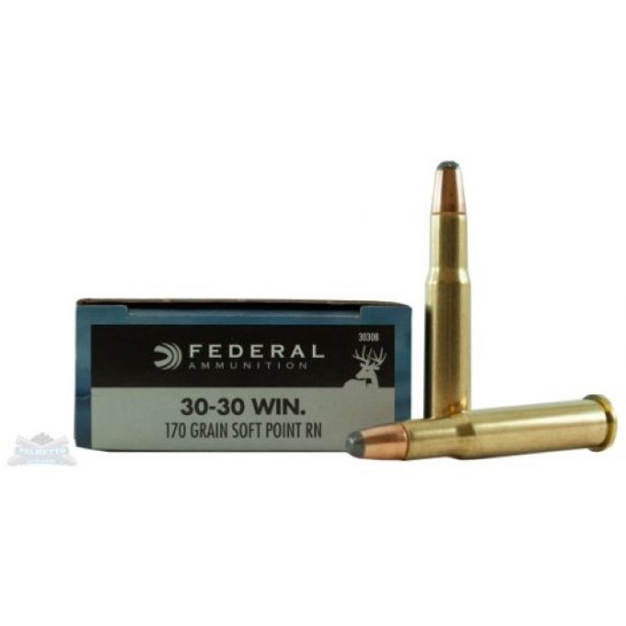 Fed Ammo Power-shok 30-30 Win. - 170gr. Rn 20-pack