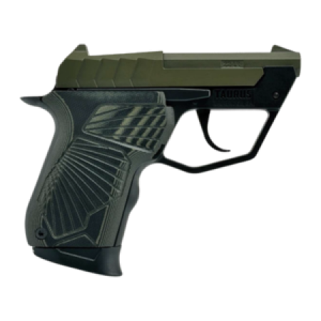 TAURUS 22TUC .22LR 2.5in 9rd OD Green Double-Action Pistol (1-22TUC13-ODG)
