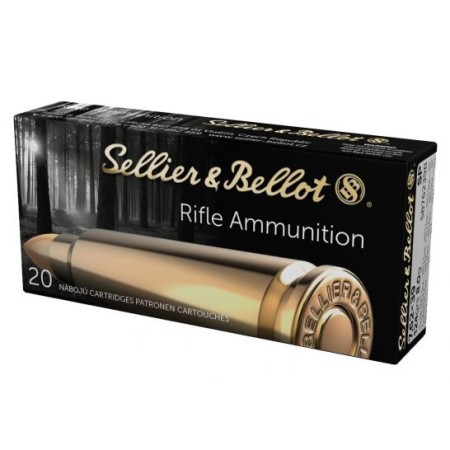 Sellier & Bellot 762x39mm 123gr SP Ammunition 20rds - SB76239B