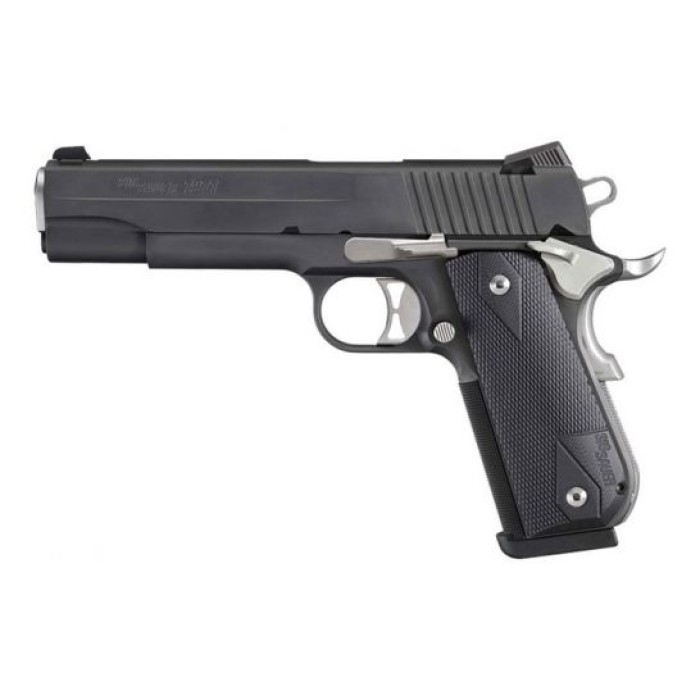 Sig Sauer 1911 Fastback Nightmare Full-Size .45 ACP Pistol, Black - 1911F-45-NMR