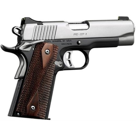 Kimber Pro CDP II 45 Auto (ACP) 4in Black/Stainless Pistol - CA Compliant - Dirty Bird Industries