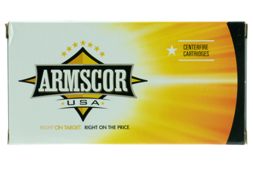 Armscor Precision Inc USA .22-250 Remington 55 Grain Varmint Brass Cased Rifle Ammunition, 20 Rounds, FA-TC0-20RD