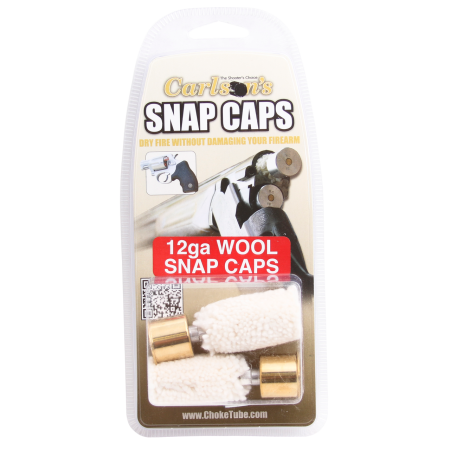 Carlson's, 12 Gauge, Snap Cap, BrassWool, 2 Pack UPC: 723189001087