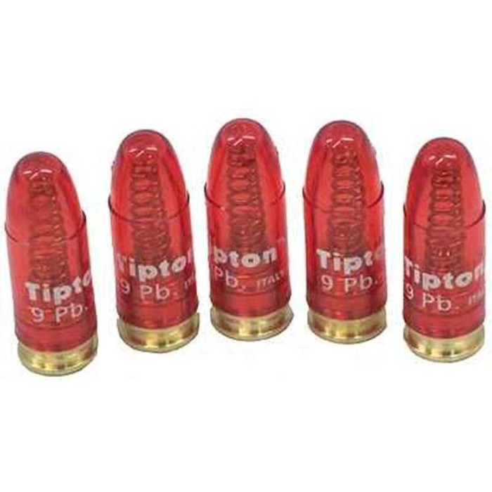 TIPTON SNAP CAPS 9MM BRASS/PLASTIC