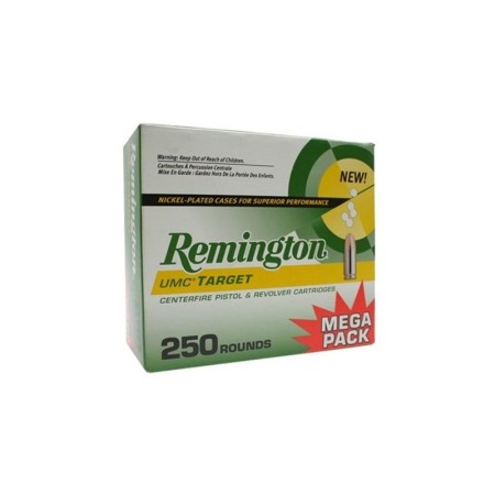 Remington Ammunition UMC 40 S&W Metal Case 165 GR 250Box/4Case - Brass Casing