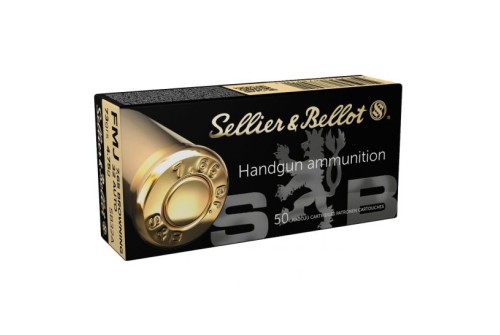 Sellier & Bellot 32 Auto/ACP (7.65 Browning) 73gr FMJ Ammunition 50r - SB32A