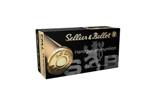 Sellier & Bellot 38 Special 158gr FMJ Ammunition 50rds - SB38P