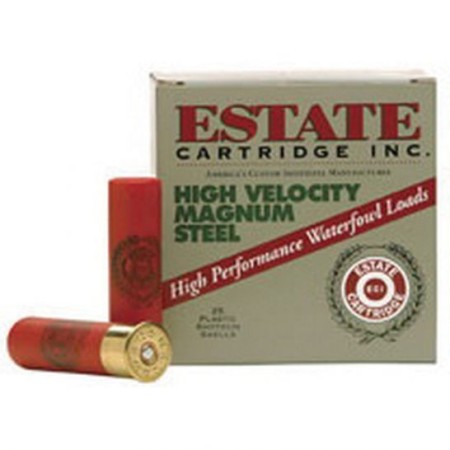 Estate Cartridge 2.75" 12 Gauge Ammo 4, 25/box - HVST12SM 4