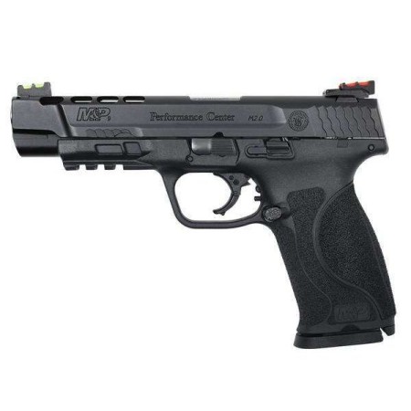 S&W PC M&P 9 M2.0 Ported Full Size Handgun 9Mm Luger 17Rd Magazines(2) 5" Barrel - Used 11824U 022188877335