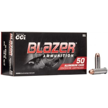 38 Special - +P - 158 gr TMJ Clean Fire - Blazer - 50 Rounds