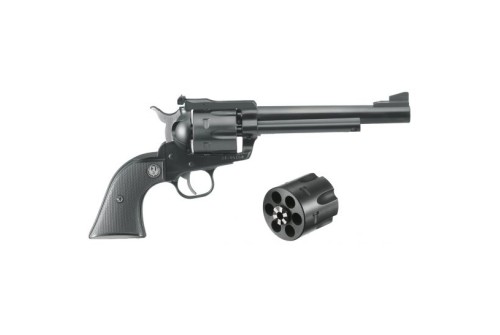 Ruger Blackhawk .357 mag / 9mm Luger Convertible Revolver, Black - 0318