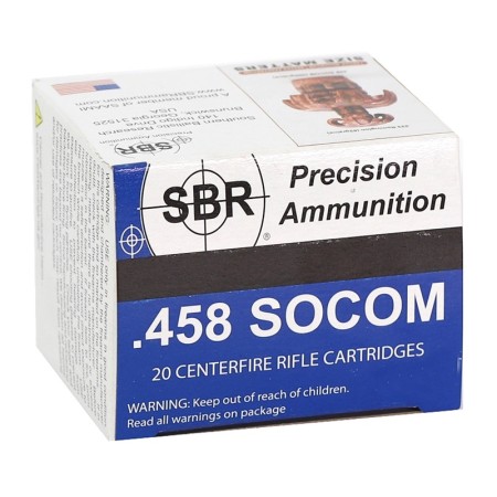 SBR .458 SOCOM 350 Grain Tracer-ERVT
