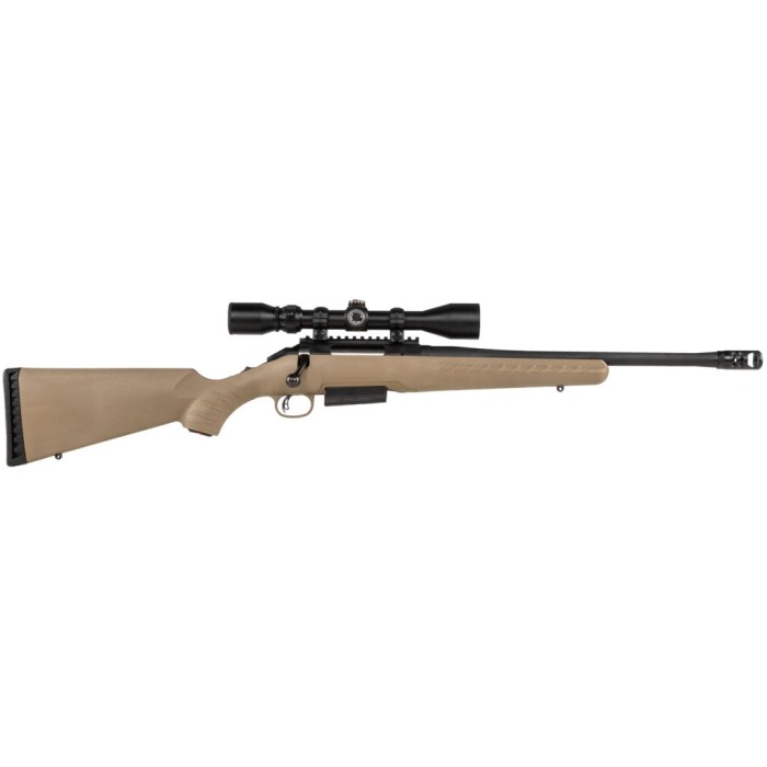 Ruger 16961 American  Bolt 450 Bushmaster 3+1 16.12