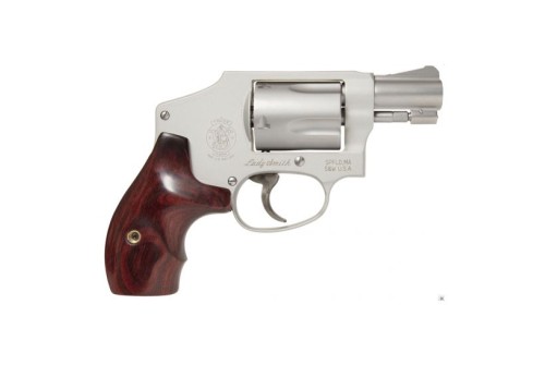 Smith & Wesson 642 LadySmith .38 Special Revolver, Stainless/Wood - 163808