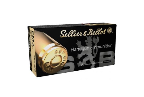 Sellier & Bellot 357 Sig 140gr FMJ Ammunition 50rds - SB357SIG