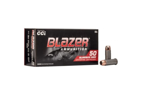 CCI Blazer 200 gr Jacketed Hollow Point .44 Spl Ammo, 50/box - 3556