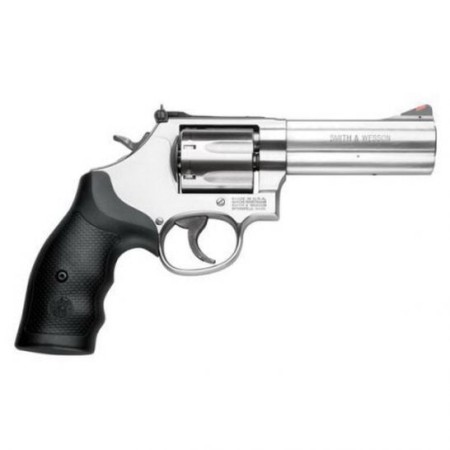 Smith & Wesson Model 686 Plus Medium .357 Mag/.38 S&W Spl +P Revolver, Satin Stainless - 164194