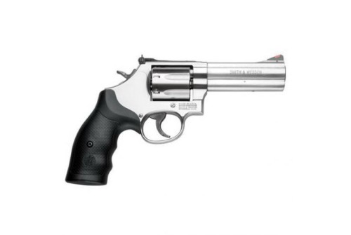 Smith & Wesson Model 686 Plus Medium .357 Mag/.38 S&W Spl +P Revolver, Satin Stainless - 164194