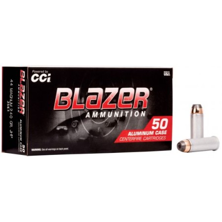 CCI 3564 Blazer  44 Rem Mag 240 gr Jacketed Hollow Point (JHP) 50 Bx/ 20 Cs