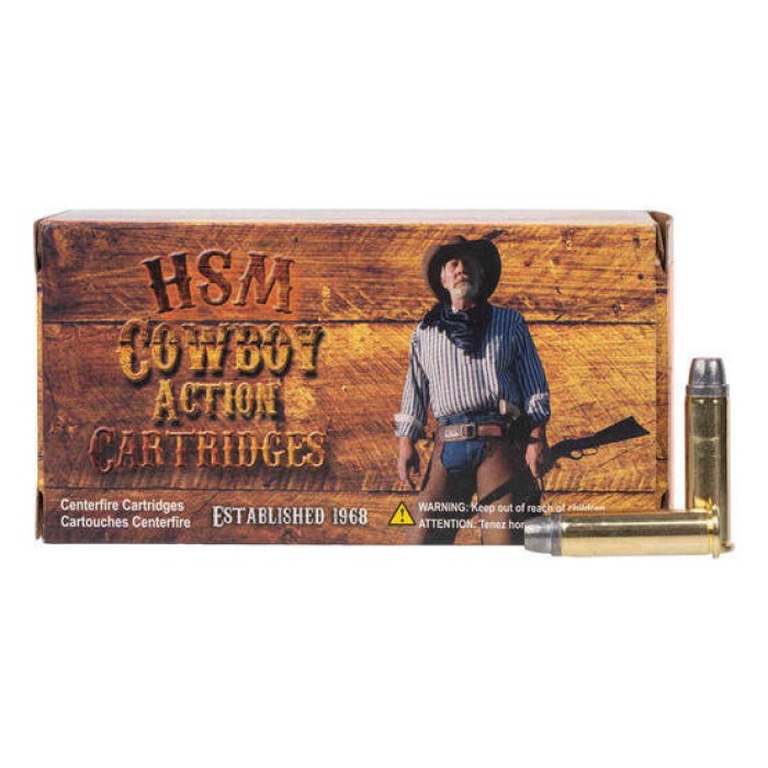 HSM Cowboy Action 357 Magnum 158gr SWC Handgun Ammo - 50 Rounds