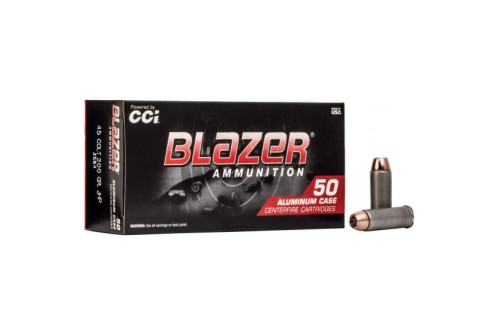 CCI Blazer 200 gr Jacketed Hollow Point .45 Colt Ammo, 50/box - 3584