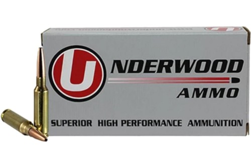 Underwood Ammo 6.5 Creedmoor 140 Grain Hollowpoint Boat Tail Nickel Plated Brass Cased Rifle Ammo, 20 Rounds, 858